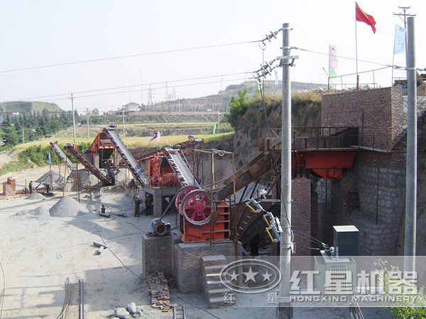 河南洛阳石料生产线